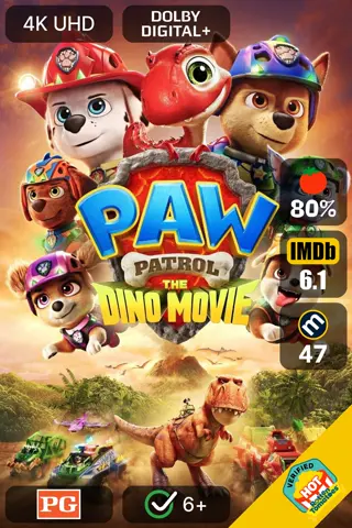 Poster for PAW Patrol: The Dino Movie