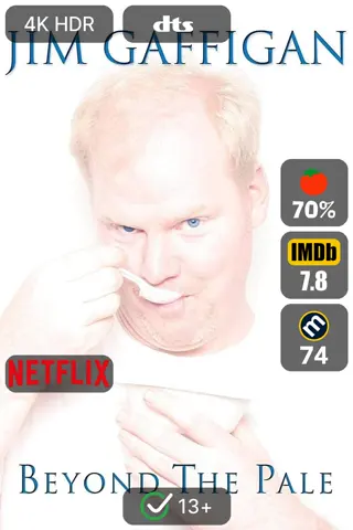 Poster for Jim Gaffigan: Beyond the Pale